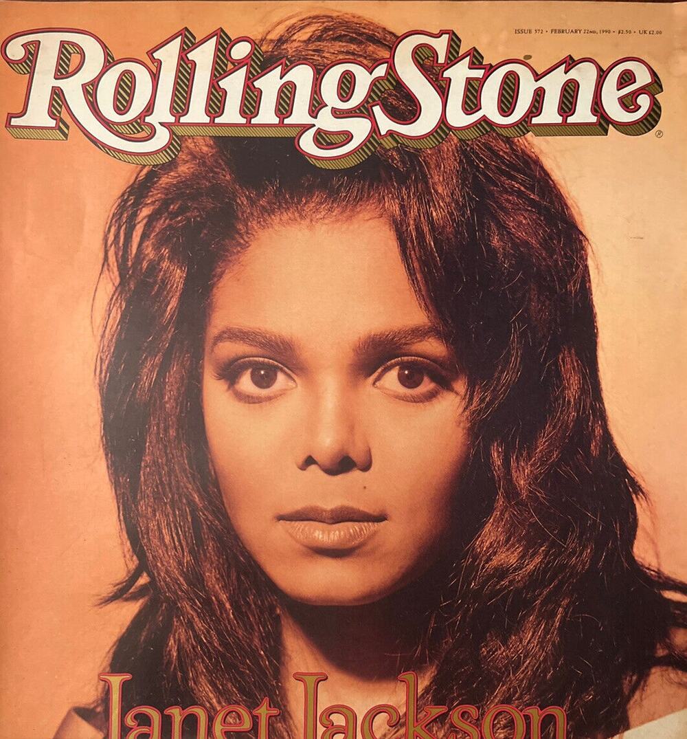 Rolling Stone Magazine Feb 22 1990 No 572 Janet Jackson On Cover And Much More